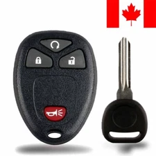 1x New Replacement Keyless Entry Remote Key Fob For Cadillac Chevrolet GMC Buick