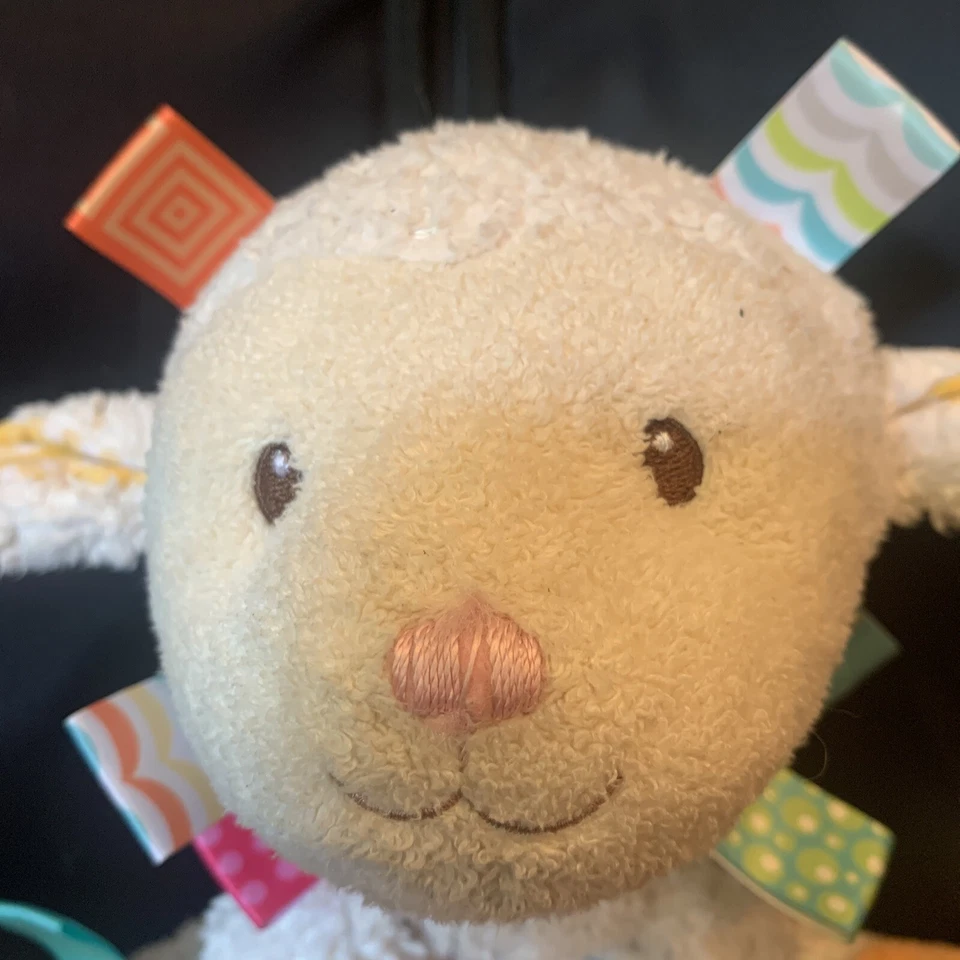 Juguete de peluche para bebé Taggies Cordero 10" Foto 2 de 4