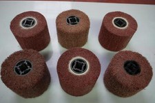 RULLO ABRASIVO SATINATRICE 100 X 100 PROMO 6 PEZZI GRANA GROSSA 