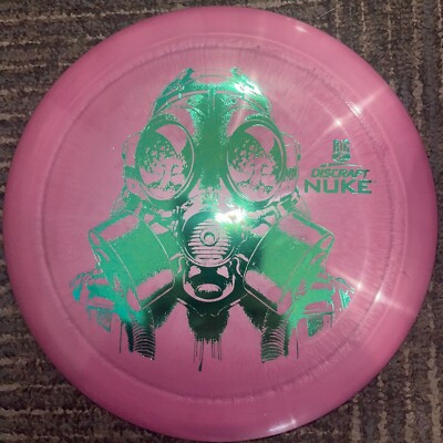 DISCRAFT BIG Z LINE PEARLY NUKE DISC GOLF DISTANCE DRIVER PP/GR 173-4G @ LSDISCS