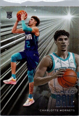 2020-21 Panini Chronicles Holo Essentials #201 LaMelo Ball (RC)