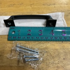 Aluminum Cabinet Pulls Drawer Handles 3-3/4 Inch 8 Pack Black. NOS