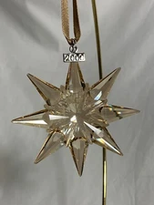 SWAROVSKI 2009 Christmas SCS Gold Ornament 1026761 BEST OFFERS CONSIDERED