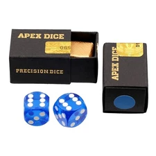 Precision Backgammon Dice **SECURITY SEALED** Professional Backgammon Dice