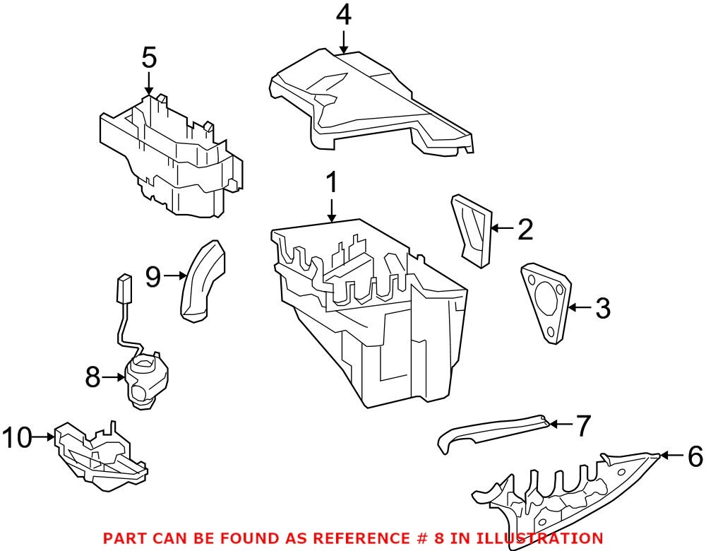 Genuine Blower Motor for Control Unit Housing EBox Fan For BMW E70 E71