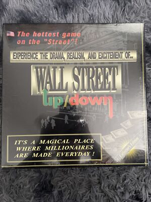 Wall Street Up Down Board Game Collector's Edition New In Box Sealed | eBay