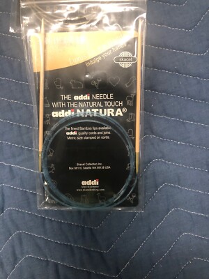 Skacel addi Natura Circular Bamboo Knitting Needles various Lengths and Sizes US