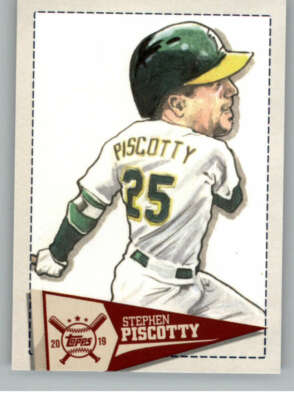 2019 Topps Big League Star Caricature Reproductions #SCR-SP S Piscotty Athletics