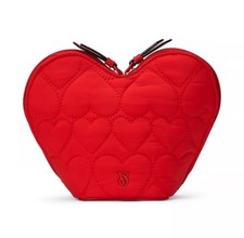 Victoria's Secret Heart    Makeup Bag Lipstick Red LTD. Edition NEW Sold Out 