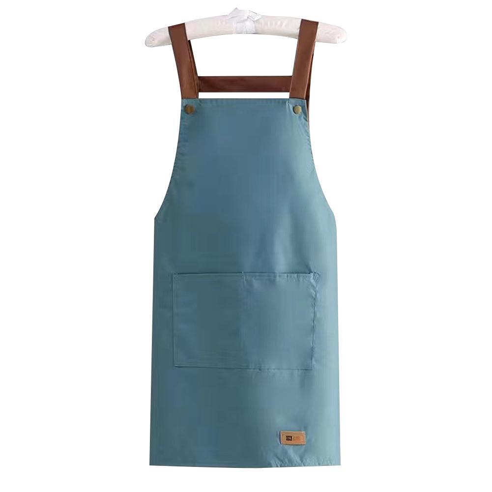 Waterproof and Greaseproof Kitchen Apron with Front Pocket Kitchen Cooking Z3 цβ