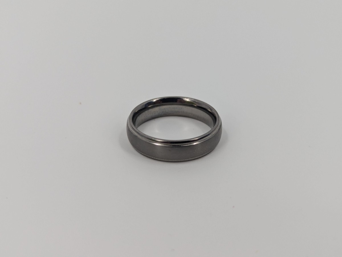 Triton Titanium Wedding Ring 6mm Size 10 Round Hypoallergenic