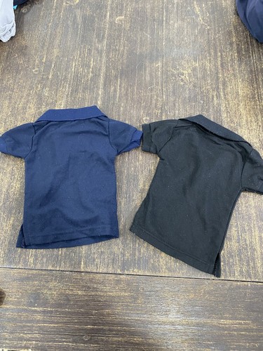 Lacoste And Polo Shirt Boys Blue Black Size Sss ✅📫Free fast shipping✅ - Picture 2 of 4