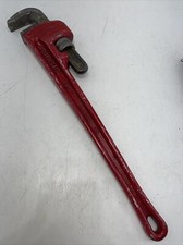 RIGID 24" Pipe Wrench Heavy Duty Aluminum Tool 824 Made in USA,