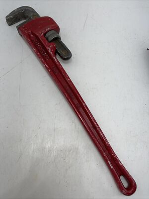 #ad #ad RIGID 24quot; Pipe Wrench Heavy Duty Aluminum Tool 824 Made in USA $56.69