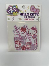 Loungefly Sanrio Hello Kitty And Friends Sticker Pack Milk Bottles 5 Pack
