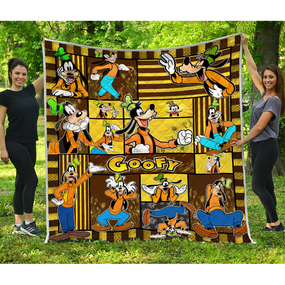 Goofy Quilt, Goofy Quilt Blanket Goofy Cartoon Characters Gift | eBay