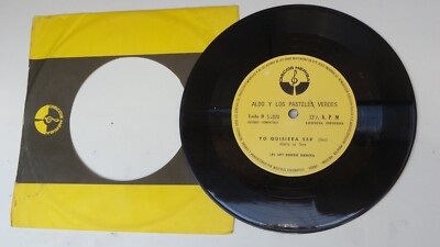 ALDO Y LOS PASTELES VERDES  EP'' HIPOCRESIA 1977 !!! ORIGEN BOLIVIA