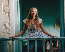 AMANDA SEYFRIED signed Autogramm 20x25cm MAMMA MIA in Person autograph ACOA