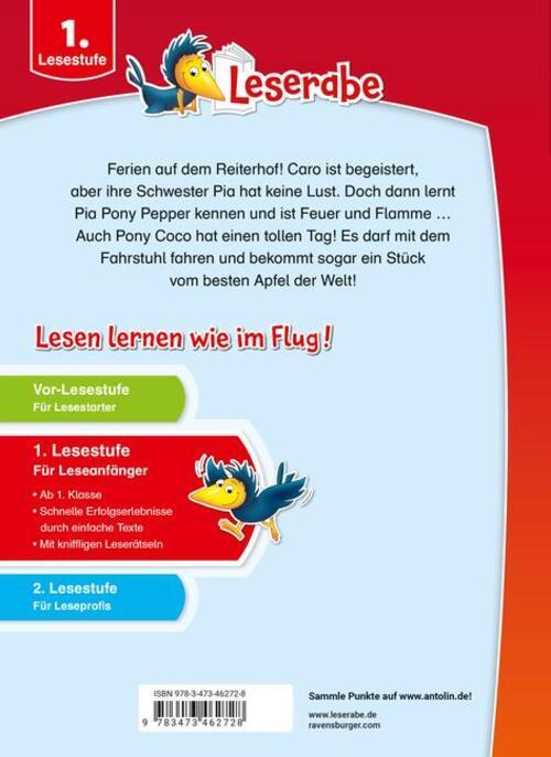 Thumbnail - Rabenstarke Ponygeschichten Für Erstleser - Leserabe Ab 1. Klasse -...