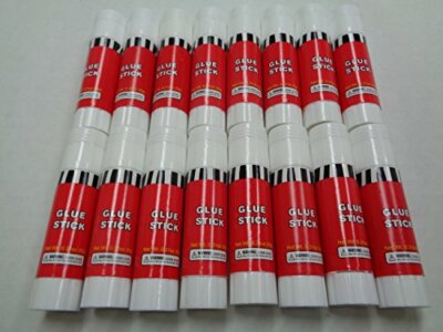 All Purpose Back to School Glue Sticks, 16 Glue Sticks. Net Wt.0.31oz.(9g) To...