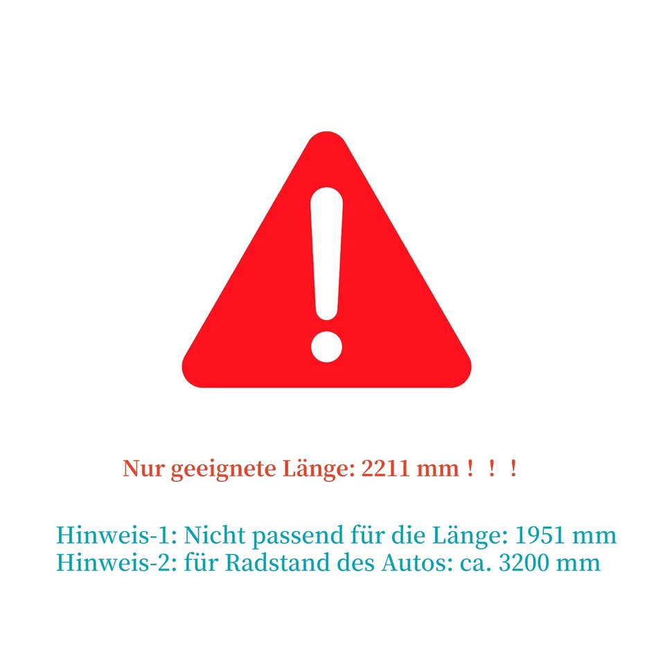 Für Mercedes-Benz Viano (W639) Kardanwelle Gelenkwelle 2211mm Länge A6394103206 - Bild 2 von 4