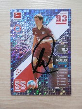 Thomas Müller autograph signed TC Topps Match Attax FC Bayern Munich