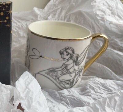 Disney Store Aladdin Jasmine 'Follow Your Heart To A Whole New World' Mug |  eBay UK
