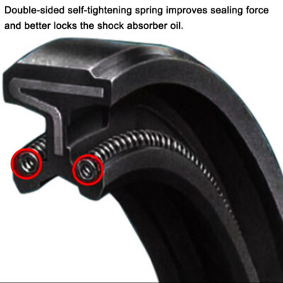 4Pcs Front Fork & Dust Seal Kit for Kawasaki ZX1100 C Ninja ZX11