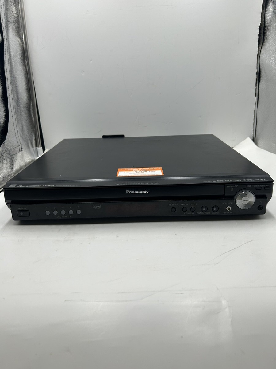 Panasonic SA-PT950 DVD Home Theater System 5 Disc Changer NO