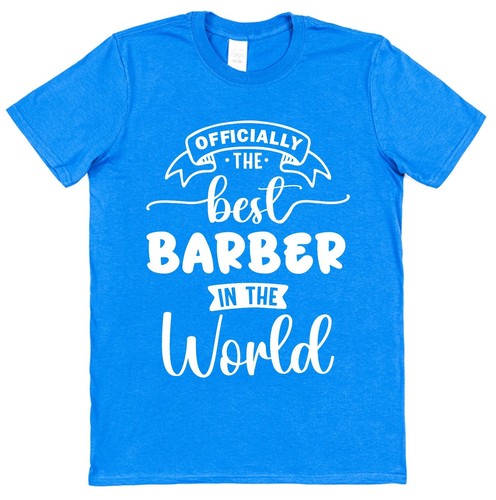 Camiseta Personalizada Mejor Barbero Regalo Personalizado Peluquería Nombre Marido Hijo Papá - Imagen 5 de 20