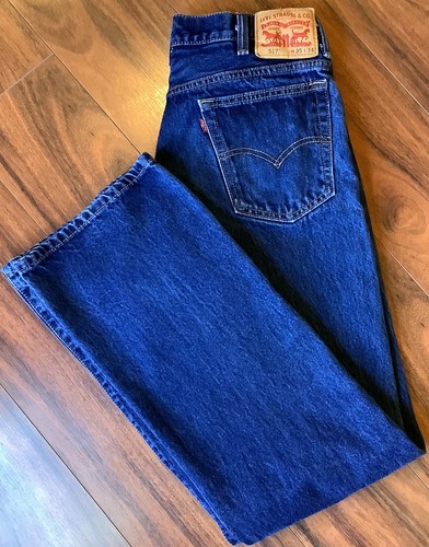 Levis 517 Men's Boot Cut Jeans 35x34(33 