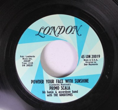 Rock 45 Primo Scala - Powder Your Face With Sunshine / Im Looking Over A Four Le