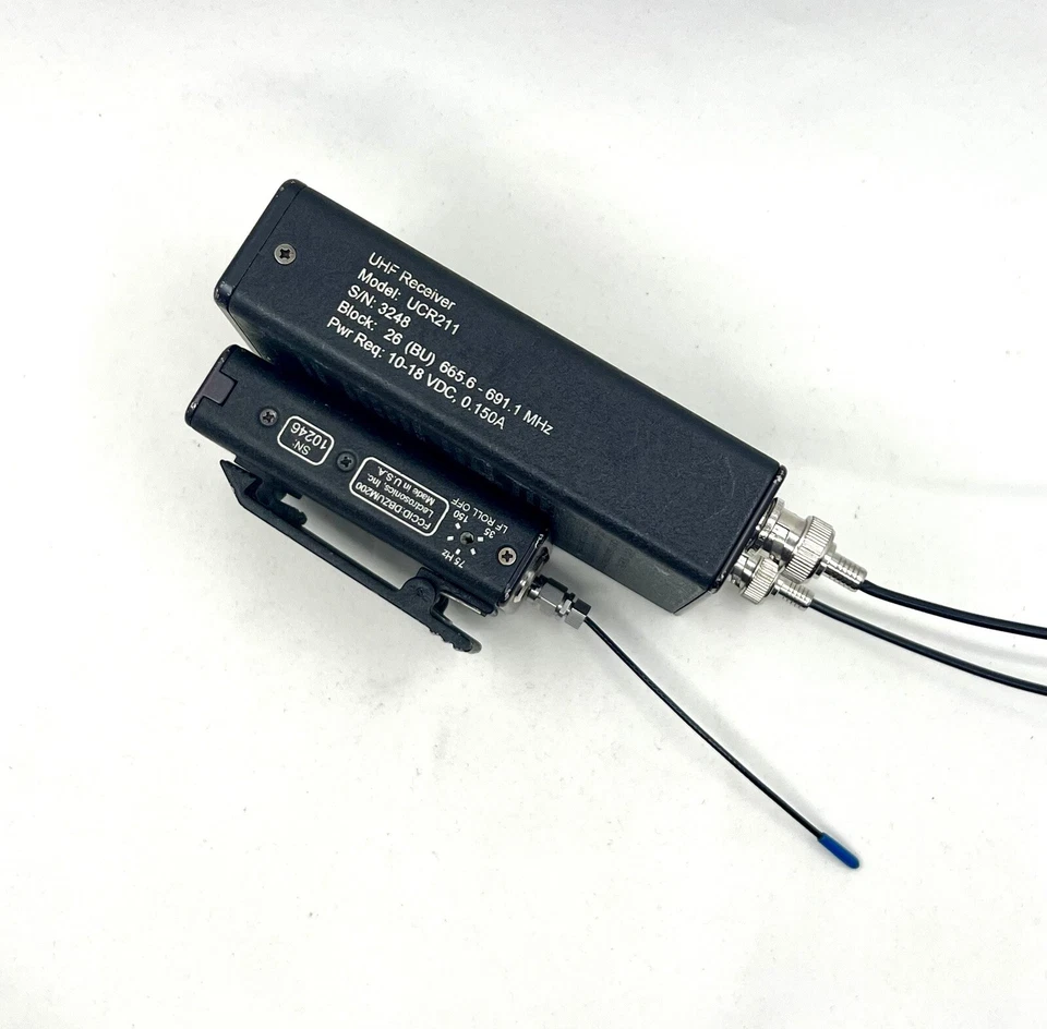 LECTROSONICS UCR211 & UM200C Set Block 26 - Image 4 of 4