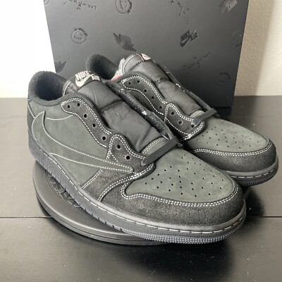 Size 13 - Jordan 1 Low OG SP x Travis Scott Black Phantom 2022 New