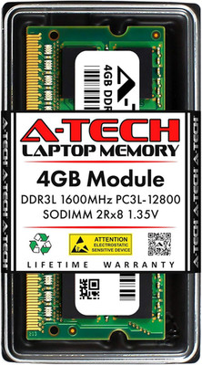 4GB DDR3L 1600MHz Laptop RAM PC3L-12800 SODIMM