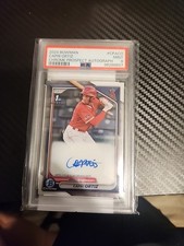 2024 Bowman - Chrome Prospect Autographs Capri Ortiz #CPA-CO (AU, RC)