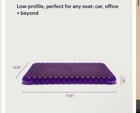 Purple Simply Seat Cushion 1” Designed For Travel New Open Box — photo 2