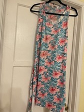 Summer Casual Dress Women Dress, Round Neck, Sleeveless With Sparkling Crystal. 