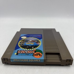 HOLLYWOOD SQUARES Nintendo NES Game Cartridge Only Tested Working
