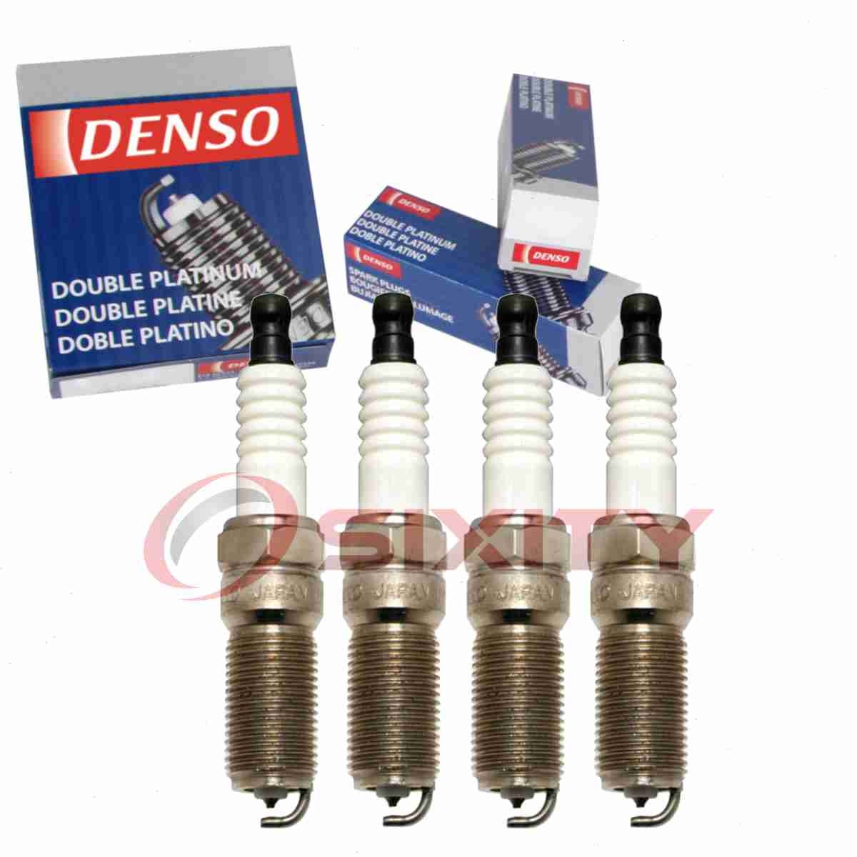 4 pc Denso Platinum Long Life Spark Plugs for 2006-2010 Pontiac G6 2.4L L4 wi