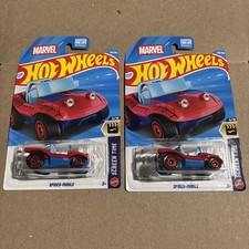 2x Amazing Spider-man Spider Mobile 2017 1Screen Time HOT WHEELS