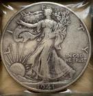 Authentic 1941‑S Walking Liberty Half Dollar • 90% Silver • San Francisco Mint