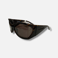 Balenciaga Women Brown BB0154S Butterfly Sunglasses Shades 72-18-115