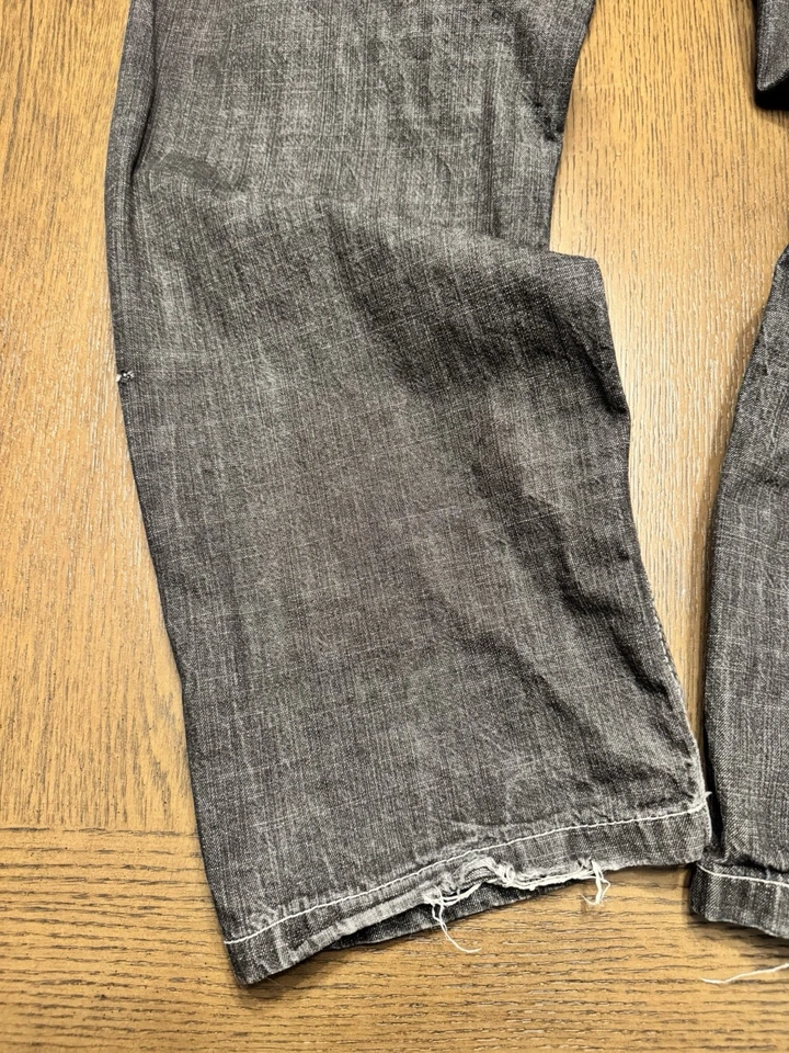 Коллекция джинсов Y2k Southpole Skull and Bones мешковатые джинсовые брюки для мальчиков 14 РЕДКИЕ - Изображение 4 из 4