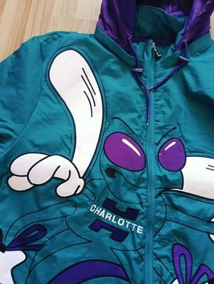 Starter NBA Charlotte Hornets Nylon Stadium Jacket XL | eBay