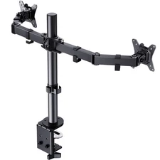 ErGear Dual Monitor Desk Mount, Fully Adjustable Dual Monitor Arm for 2 Computer