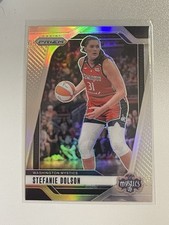 2024-25 Panini Prizm WNBA #34 Stefanie Dolson Silver Prizm - Washington Mystics