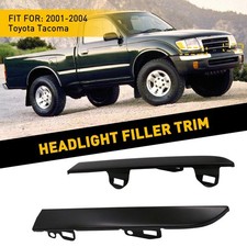 Fit For 2001-2004 Toyota Tacoma Bumper Grille Headlight Filler Trim 2pcs Lh Rh Fit For 2001-2004 Toyota Tacoma Bumper Grille Headlight Filler Trim 2pcs Lh Rh