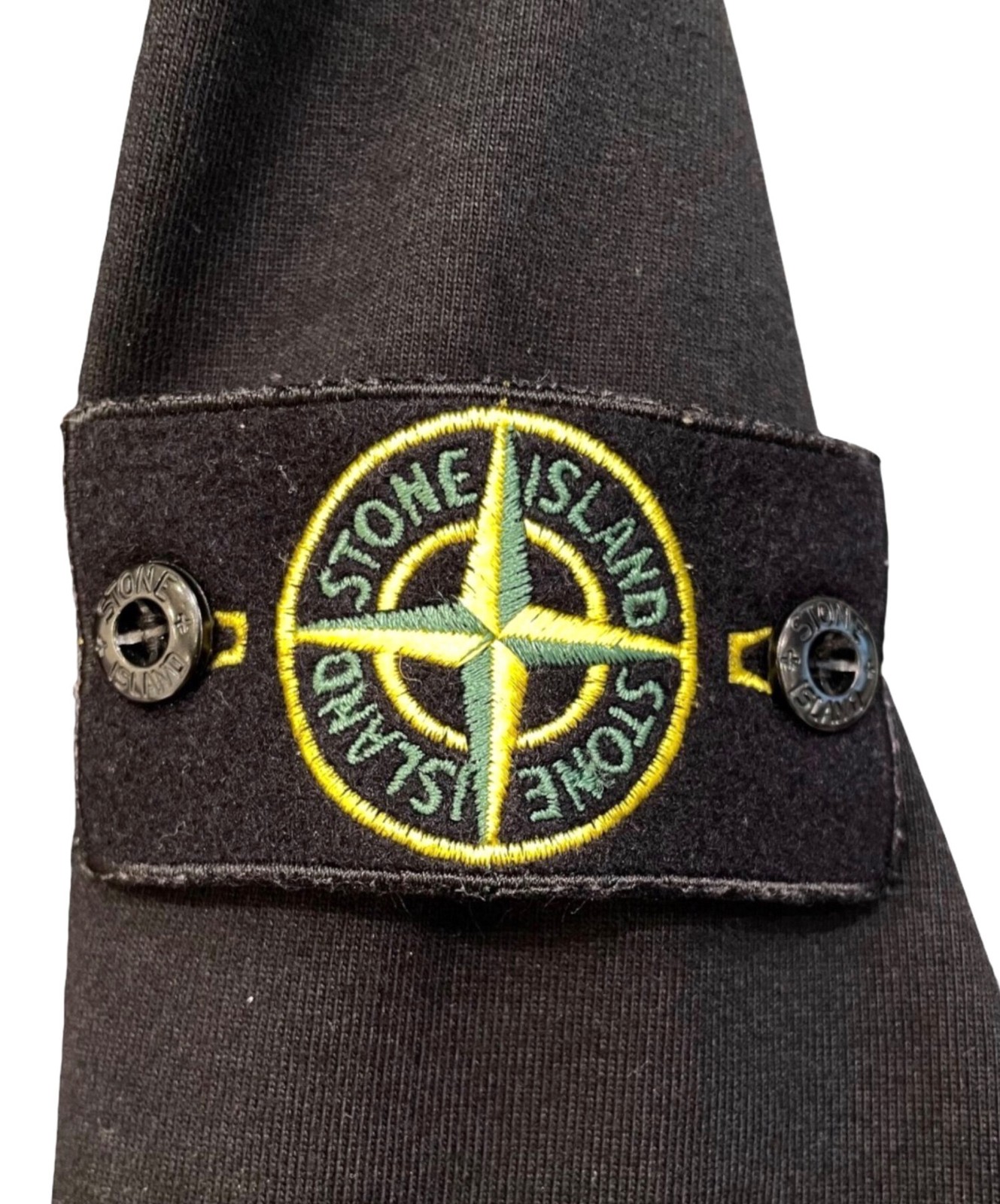 STONE ISLAND Garment Dye Long Sleeve Sweat T-Shirt for Men image 5