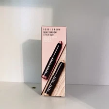 Bobbi Brown Mini Shadow Stick Duo - Mica/Dusty Mauve NIB